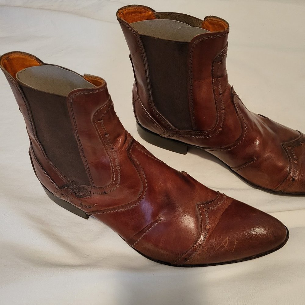 Men's Gorgeous Handmade Italian Boots Size 40